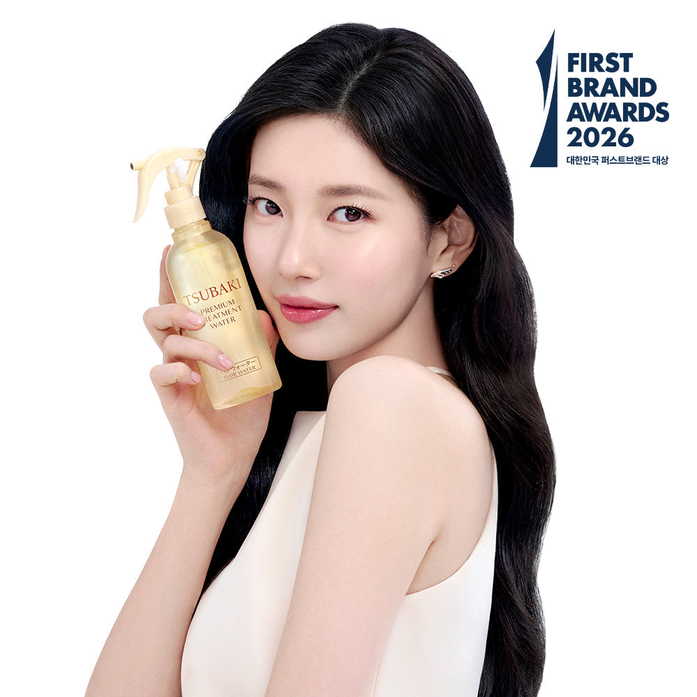 [TSUBAKI] Tsubaki Premium Treatment Water 210ml (+Hair Pack 12g*3)