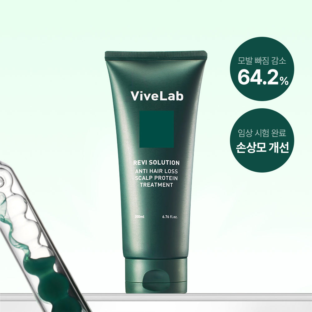 [ViveLab] Vibe Lab Revy Solution Anti-Hair Loss Scalp Protein Treatment 200ml