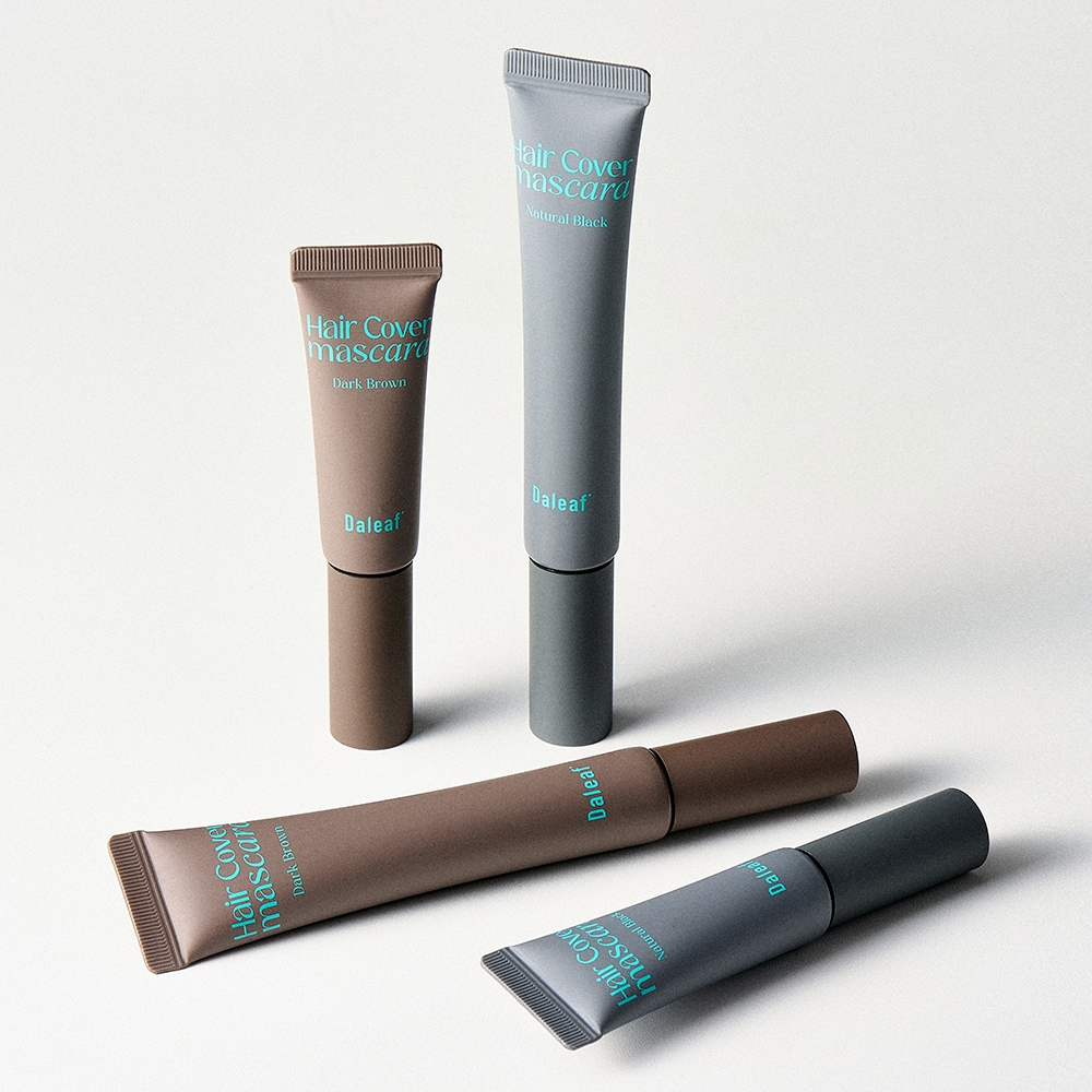[DALEAF] Dalif Glam Hair Cover Mascara 16g Dark Brown Special (+ 8g gray hair mascara provided)