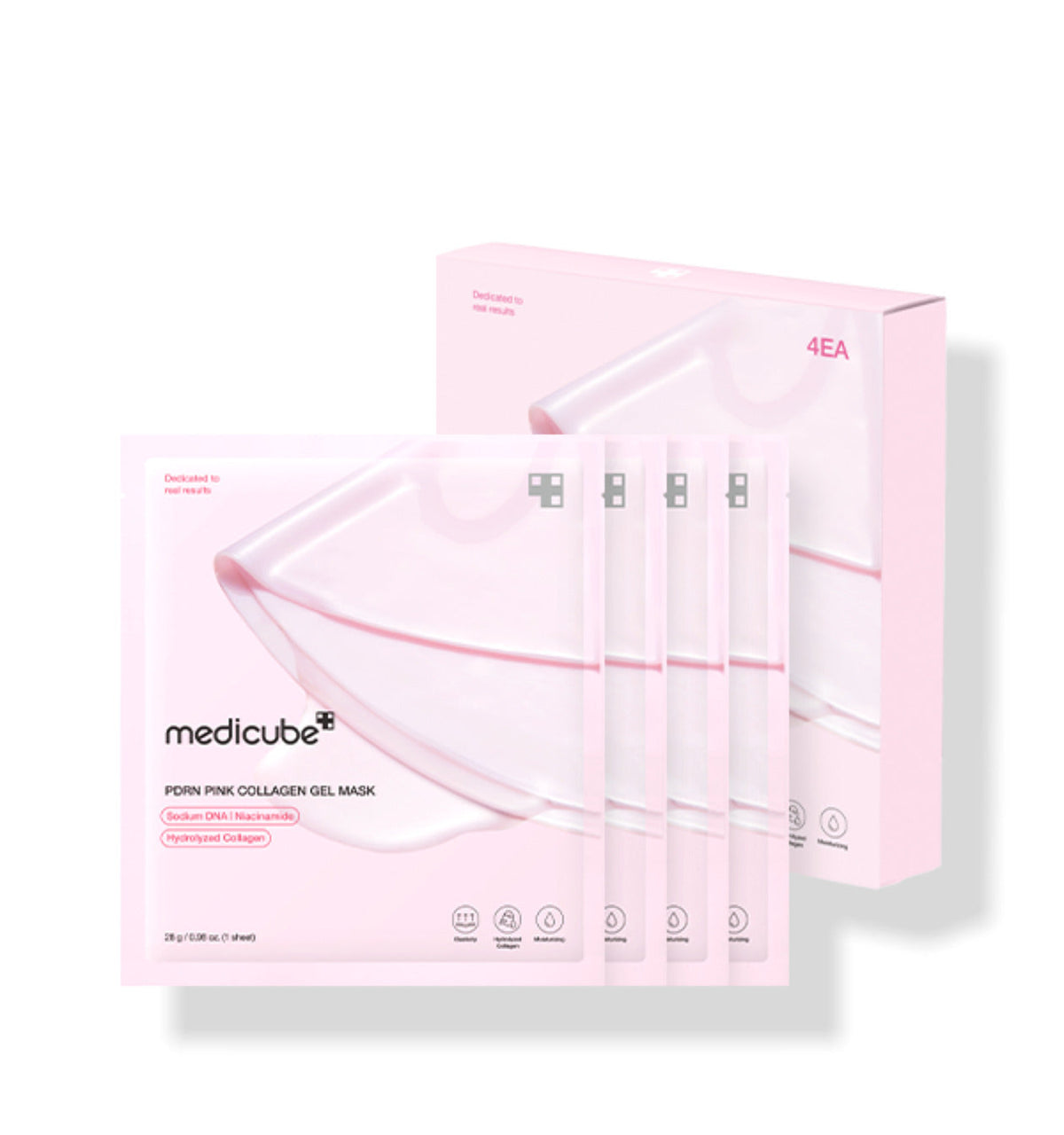 [Medicube] Medicube PDRN Pink Collagen Gel Mask Pack (4 sheets)