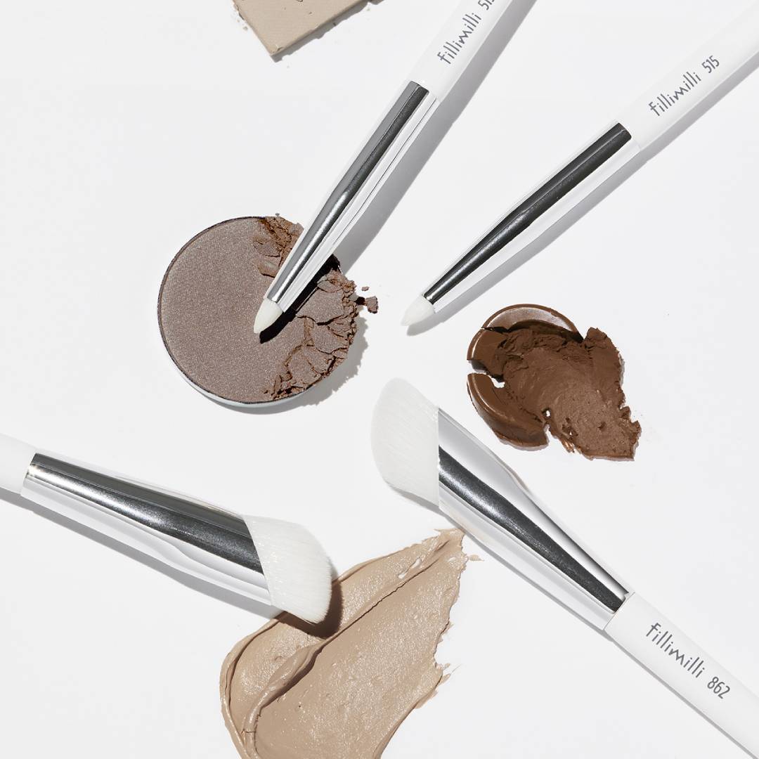 [Fillimilli] Filimili Detail Contour Brush Duo (+ Fitting Contouring Dual Puff provided)
