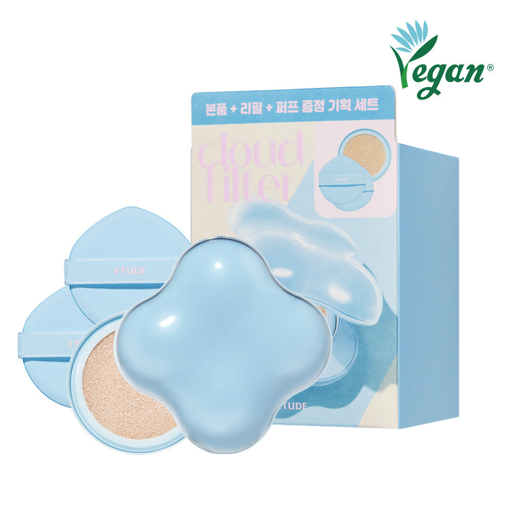 [Etude] NEW Etude Cloud Filter Cushion Plan (Shooting Beam Highlighter + Refill)
