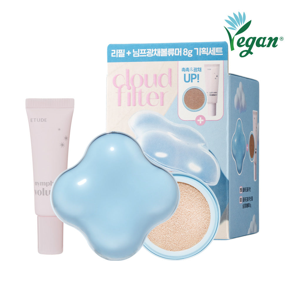 [Etude] NEW Etude Cloud Filter Cushion Plan (Shooting Beam Highlighter + Refill)