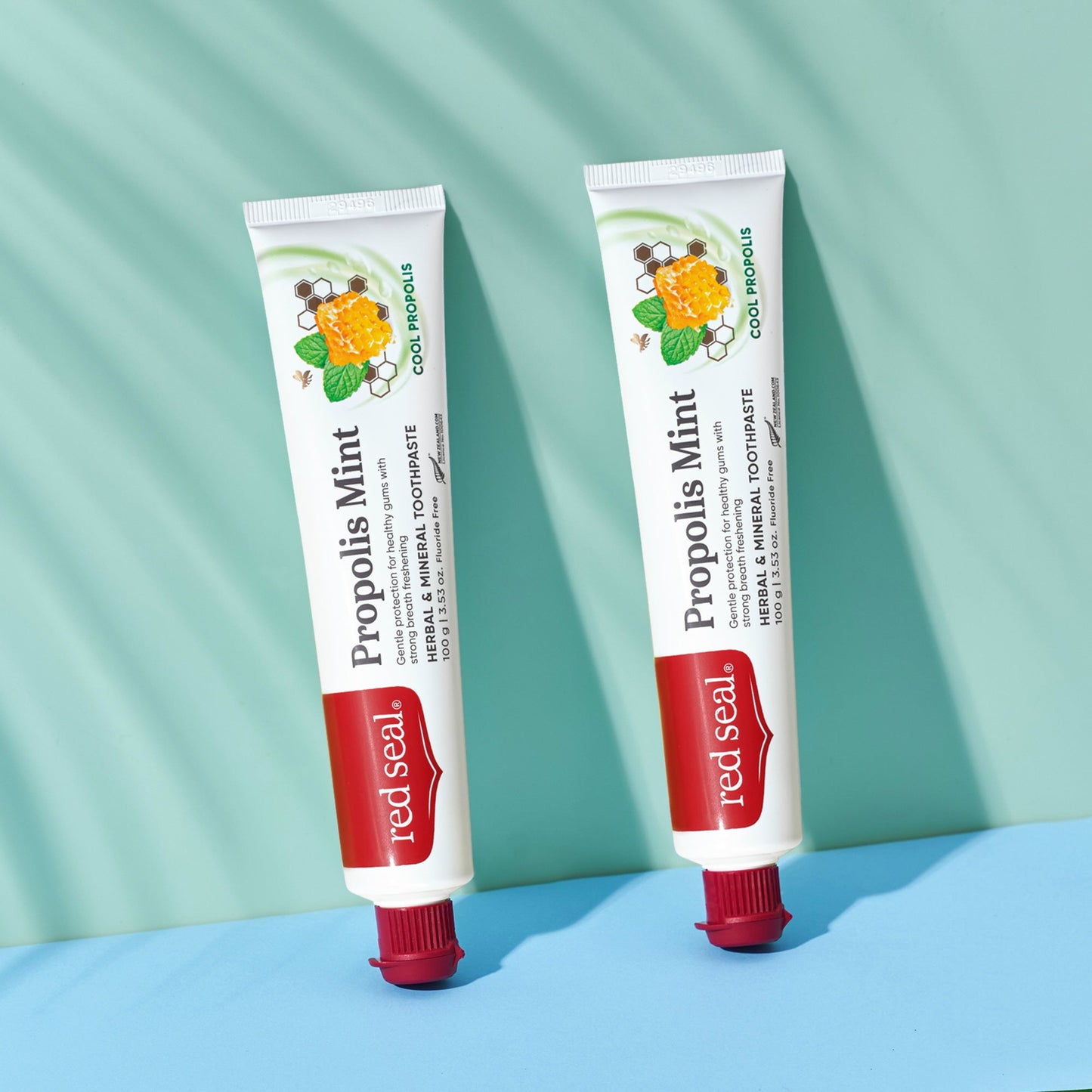 [red seal] New Zealand's No. 1 Red Seal Propolis Mint Toothpaste 100g (98% bad breath removal rate)