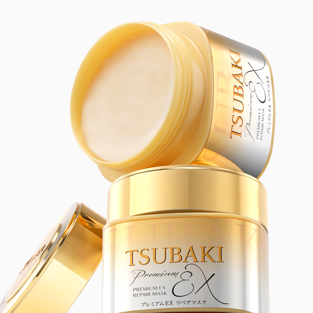 [TSUBAKI] Tsubaki Premium EX Repair Mask 180g Double Special
