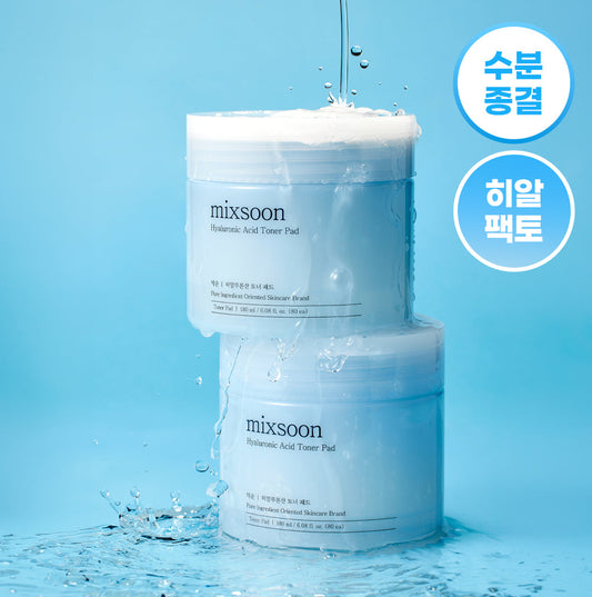 [MIXSOON] Mixun Hyaluronic Acid Toner Pads 80 sheets
