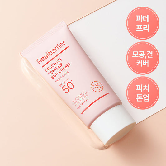 [Real Barrier] Real Barrier Peach Fit Tone-Up Sun Cream 50ml
