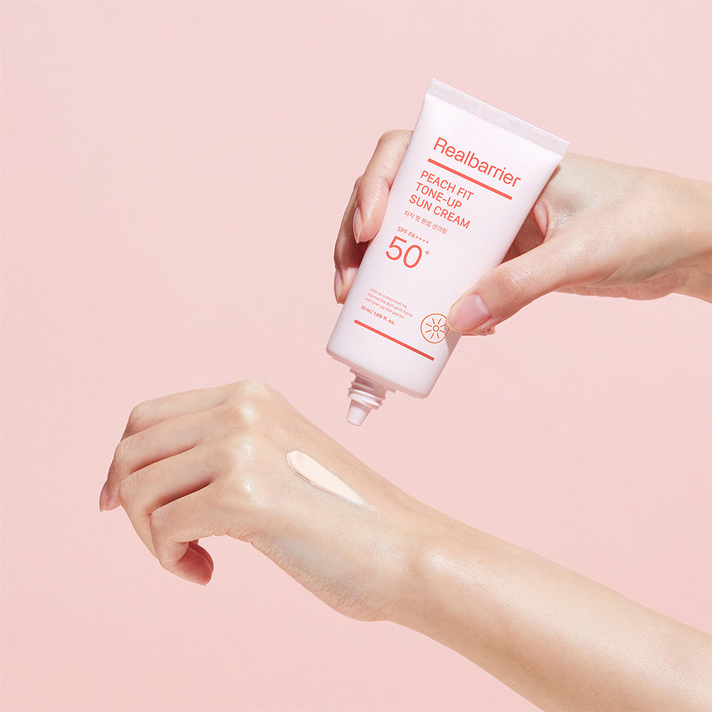 [Real Barrier] Real Barrier Peach Fit Tone-Up Sun Cream 50ml