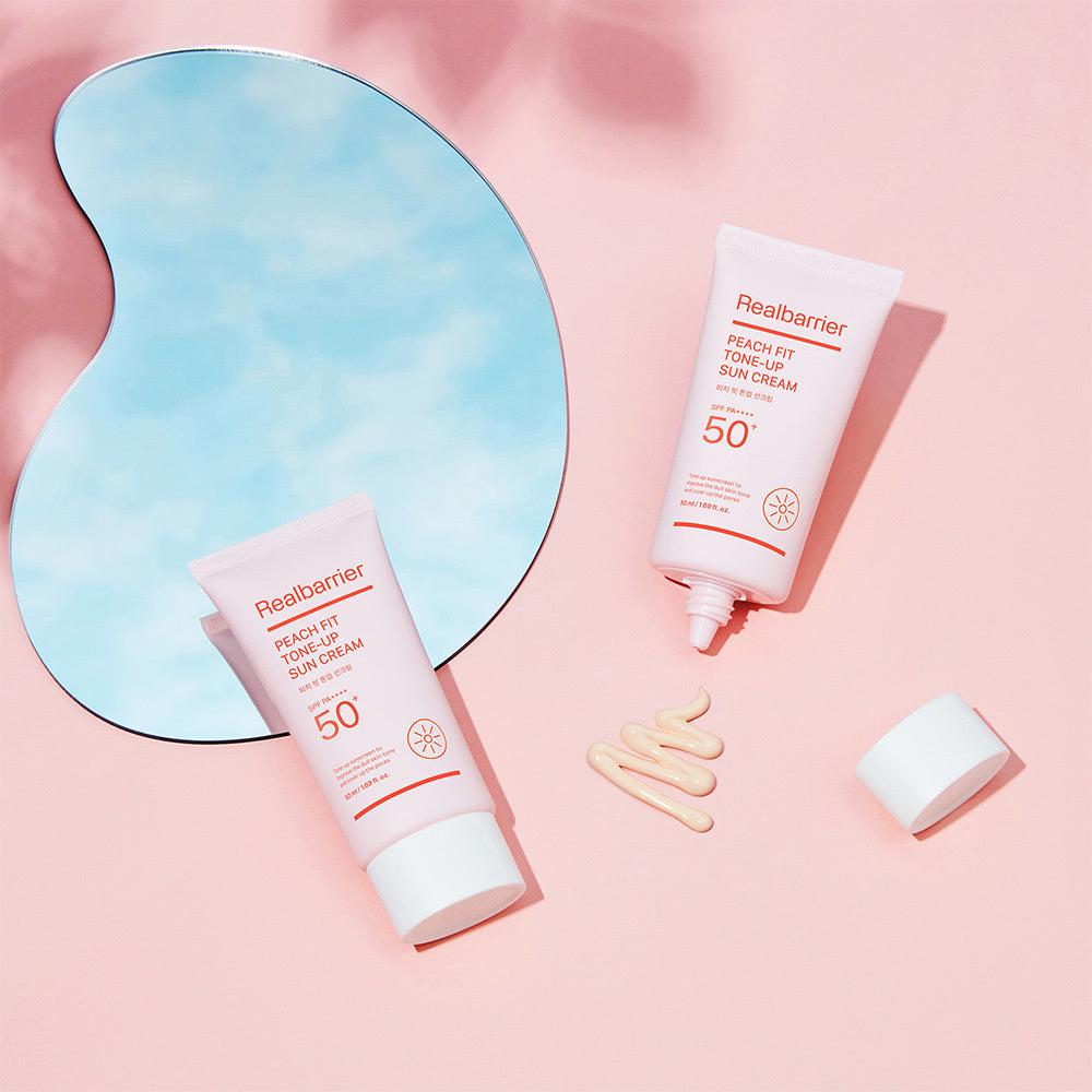 [Real Barrier] Real Barrier Peach Fit Tone-Up Sun Cream 50ml