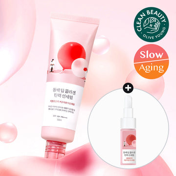 [Round Lab] Round Lab Camellia Deep Collagen Elasticity Sun Serum 50ml (+7ml)