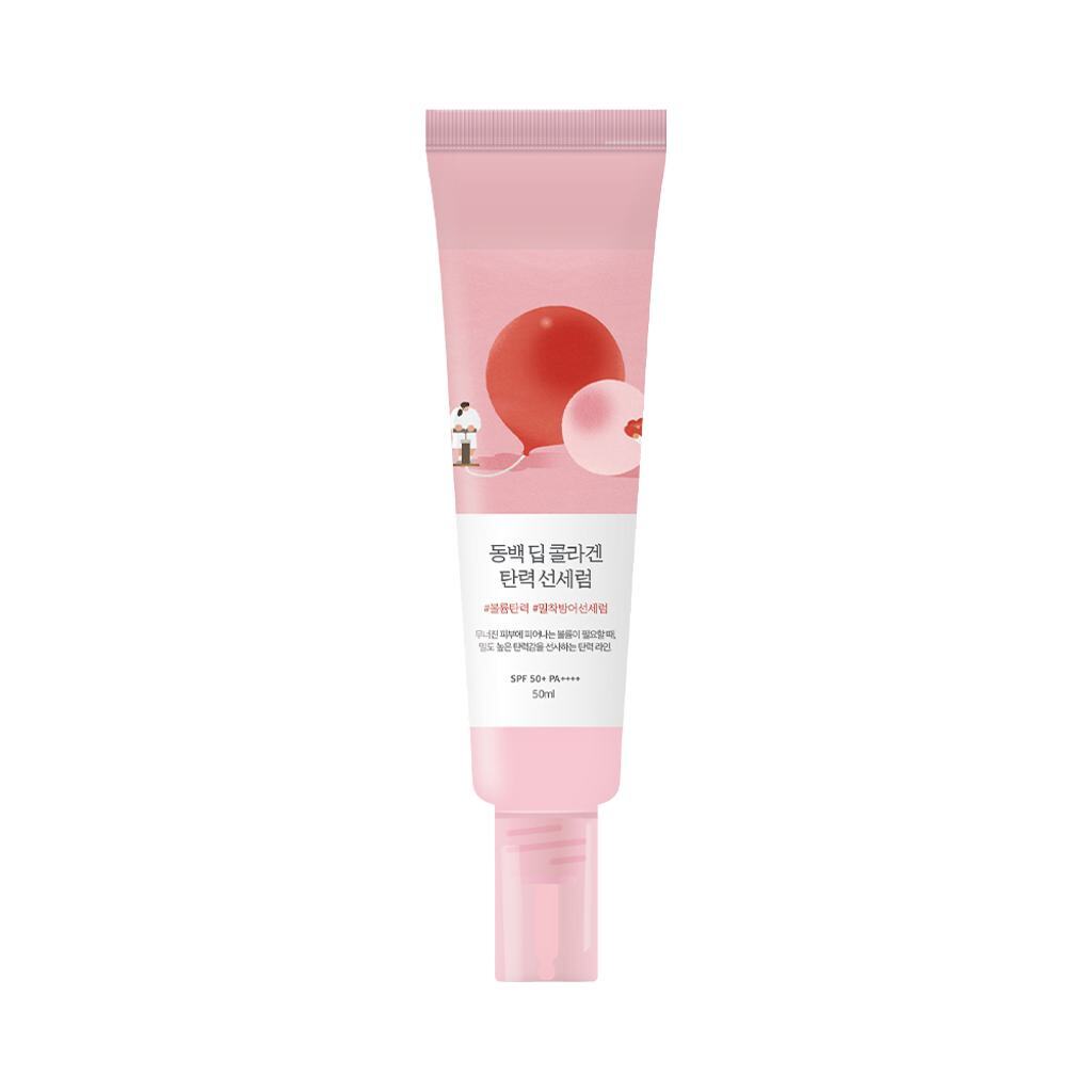 [Round Lab] Round Lab Camellia Deep Collagen Elastizitäts-Sonnen-Serum 50ml (+7ml)