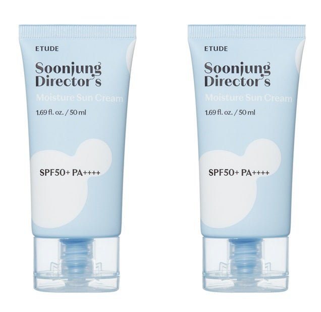 [Etude] Etude Sunjeong Director Moisture Sun Cream 50ml 1+1 Plan (NEW)