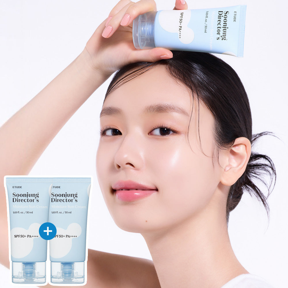 [Etude] Etude Sunjeong Director Moisture Sun Cream 50ml 1+1 Plan (NEW)