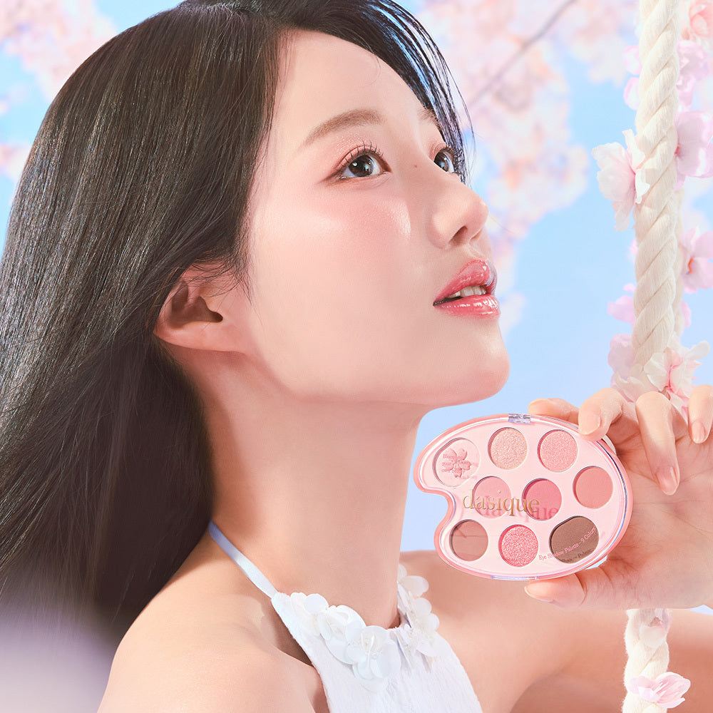 [Dasique] Daisy Pink Blossom Shadow Palette 9 colors 2 colors