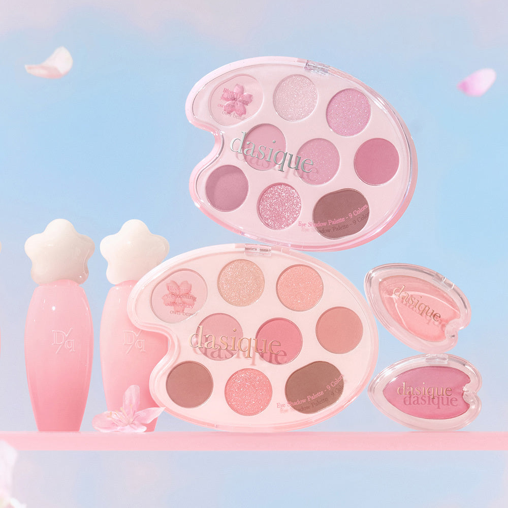 [Dasique] Daisy Pink Blossom Shadow Palette 9 colors 2 colors