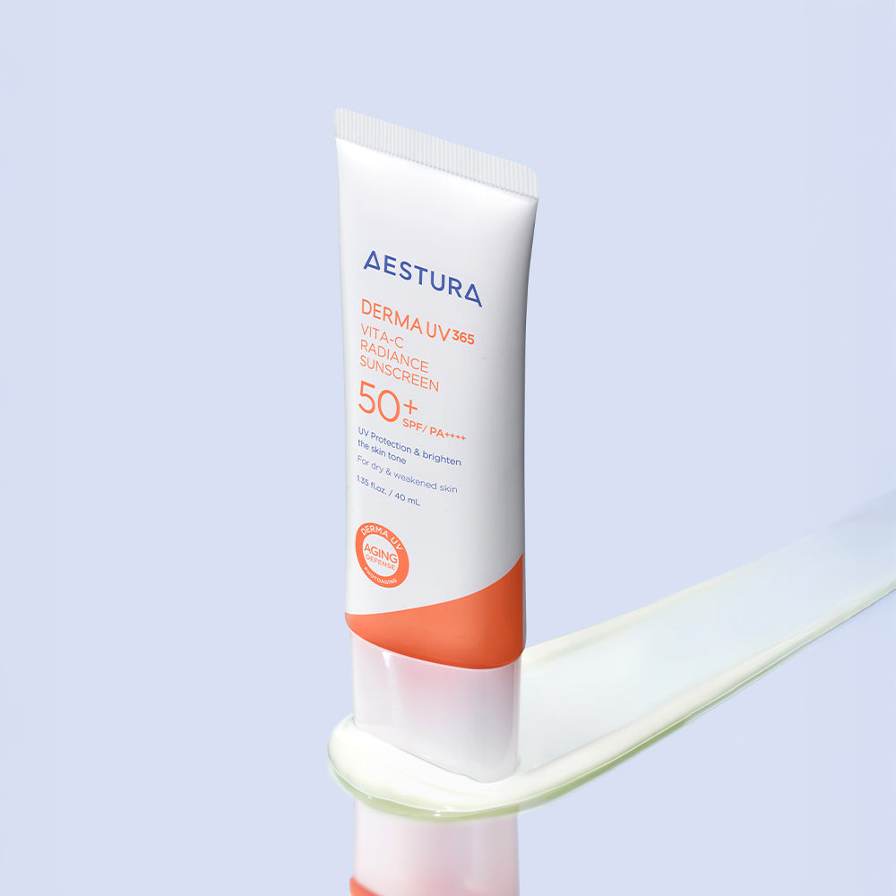 [Aestura] (Geschenk 50% mehr Inhalt) Aestura Derma UV365 Vita C Glowing Moisture Sonnencreme 40ml spezial (+20ml)