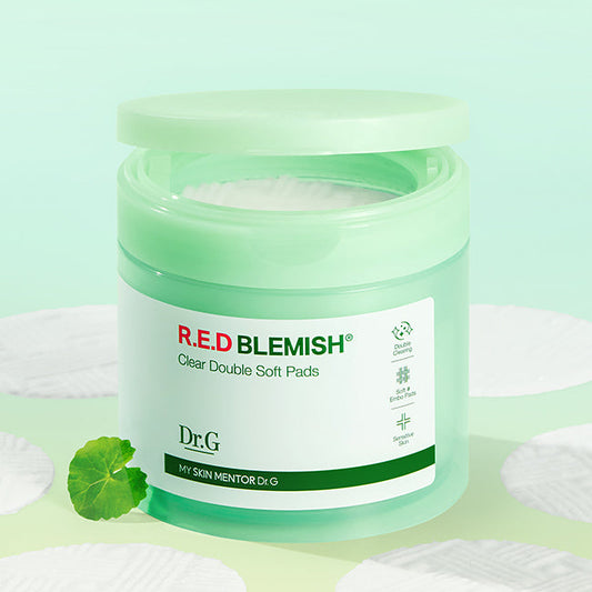 [Dr. G] Dr.G Red Blemish Clear Double Grain Pad 60 sheets