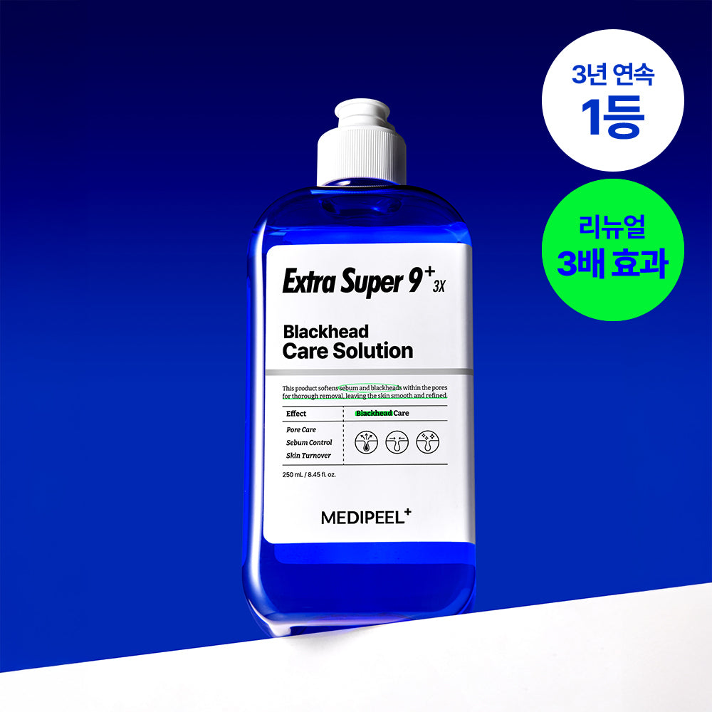 [MEDI-PEEL] Medi-Peel Extra Super 9 Plus 3X 250ml special (+scraper+40 cotton pads)