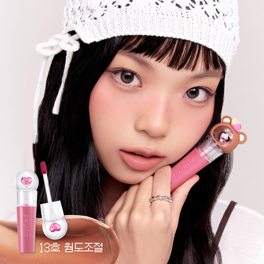 [peripera] Peripera Ink The Gellable Tint 3.7g (+ Gomguma Hat Keyring Special/Single Item)