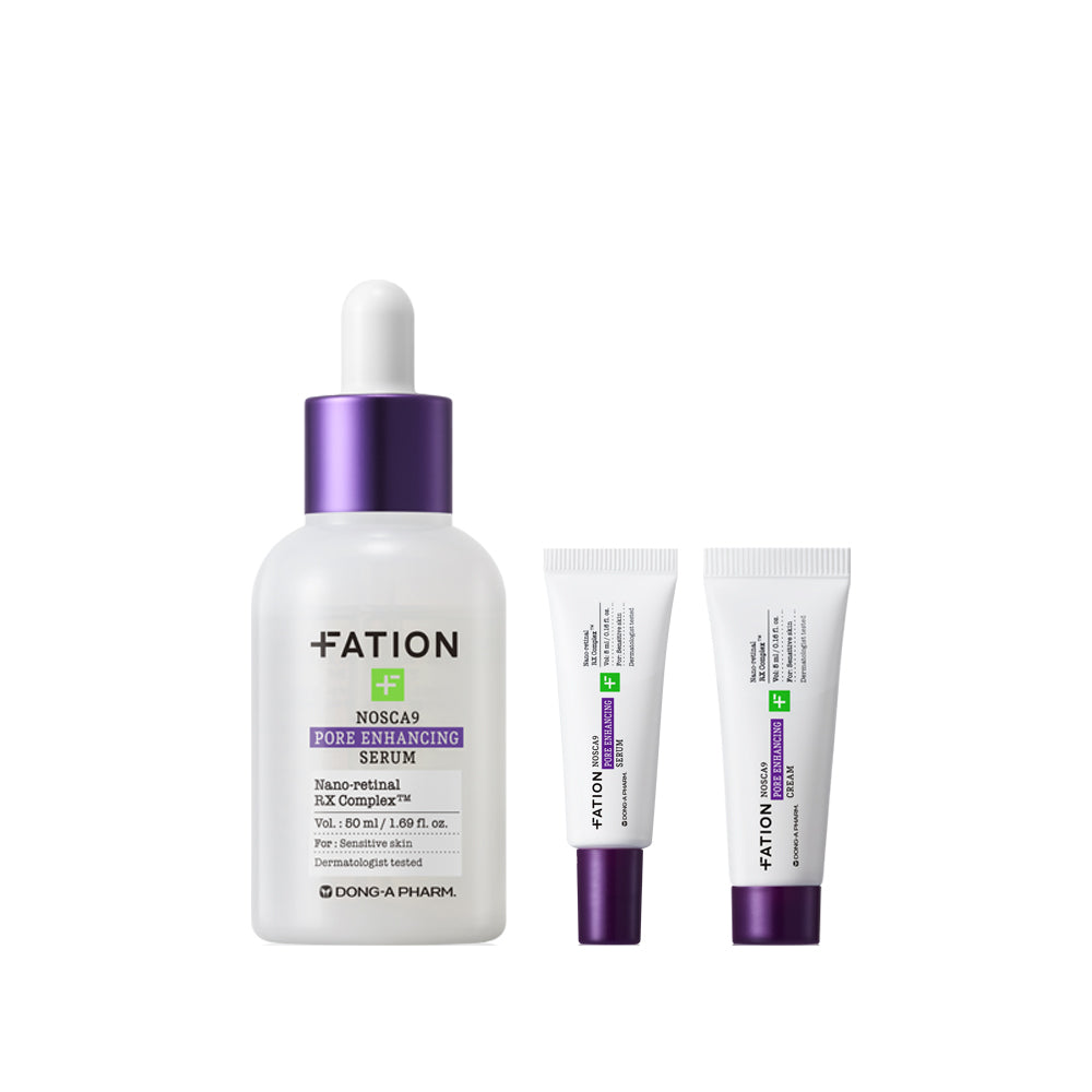 [FATION] FATION Nosca9 トラブルポア弾力セラム 50ml スペシャル (+5ml+クリーム 5ml)