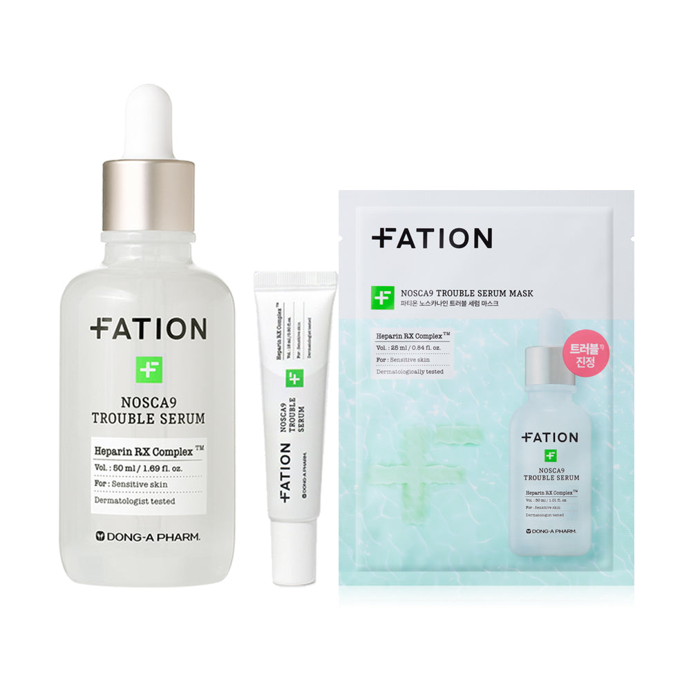[FATION] Fation Nosca9 Trouble Serum 50ml Sonderangebot (+15ml + 1 Maske)