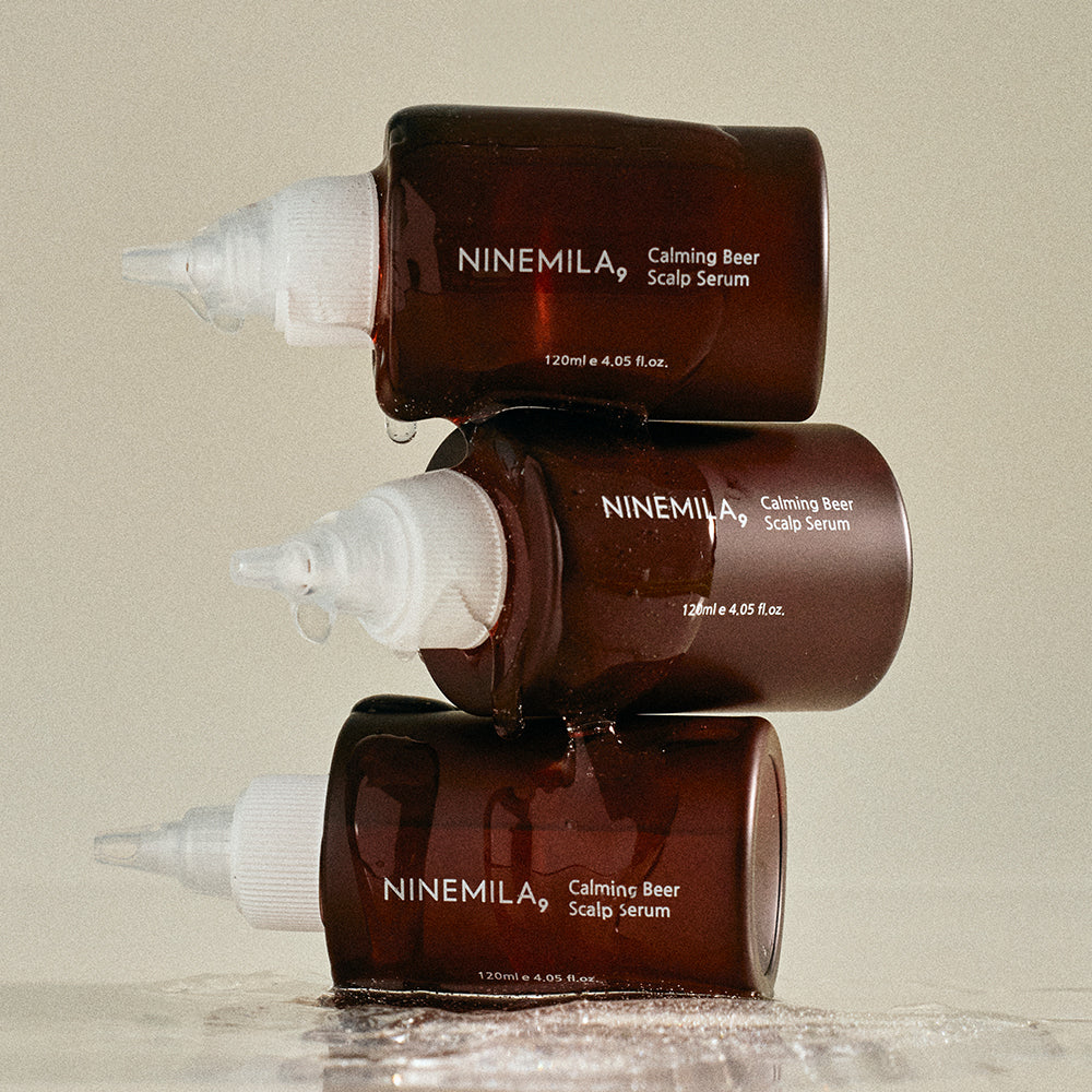 [NINEMILA] Nine Mila Brewer's Yeast Scalp Nutrient Ampoule Pack 120ml Exclusive Special (+ 60ml Shampoo Complimentary)