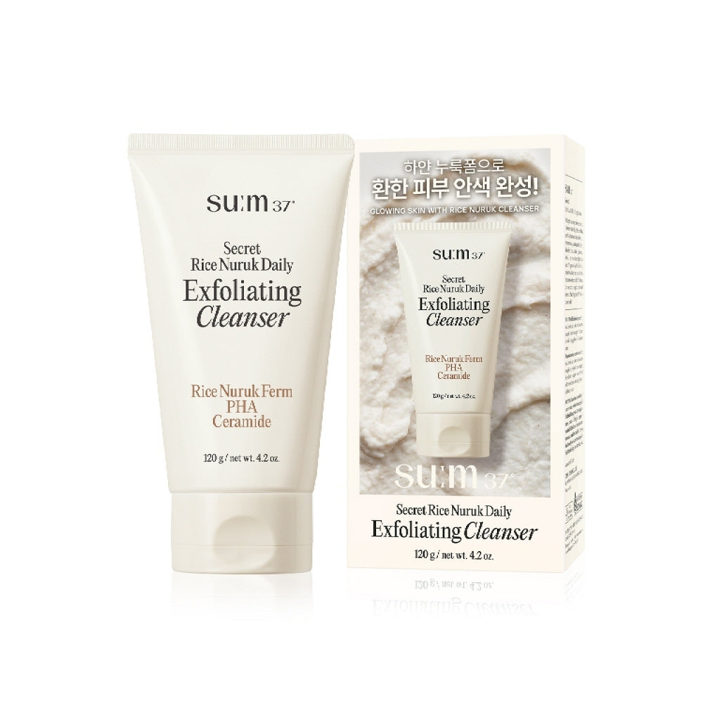 [sum37] Sum37 Secret Rice Malt Peeling to Foam Cleanser 160g/120g/40g Single Item/Special