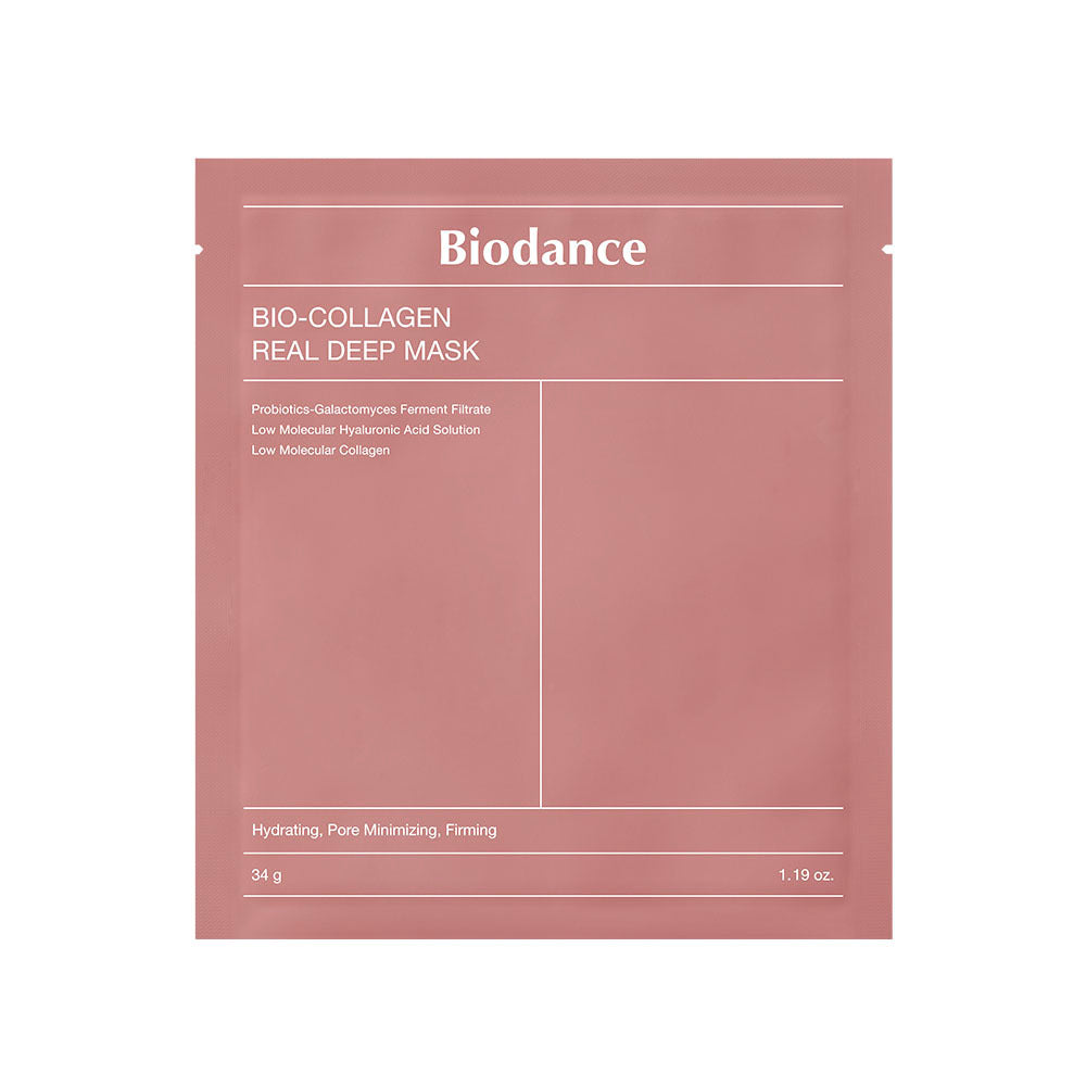 [Biodance] Biodance Real Deep Mask 7 sheets (Collagen, Sea Kelp, Seranol, Vita)