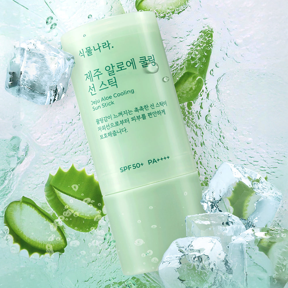 [Shingmulnara] Botanara Jeju Aloe Cooling Sun Stick 19g simple/ensemble de recharge