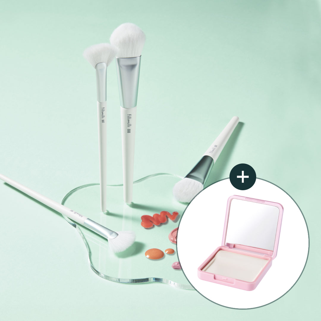 [Fillimilli] Filimili Creamy Blusher Brush 888 (+ compact makeup palette included)