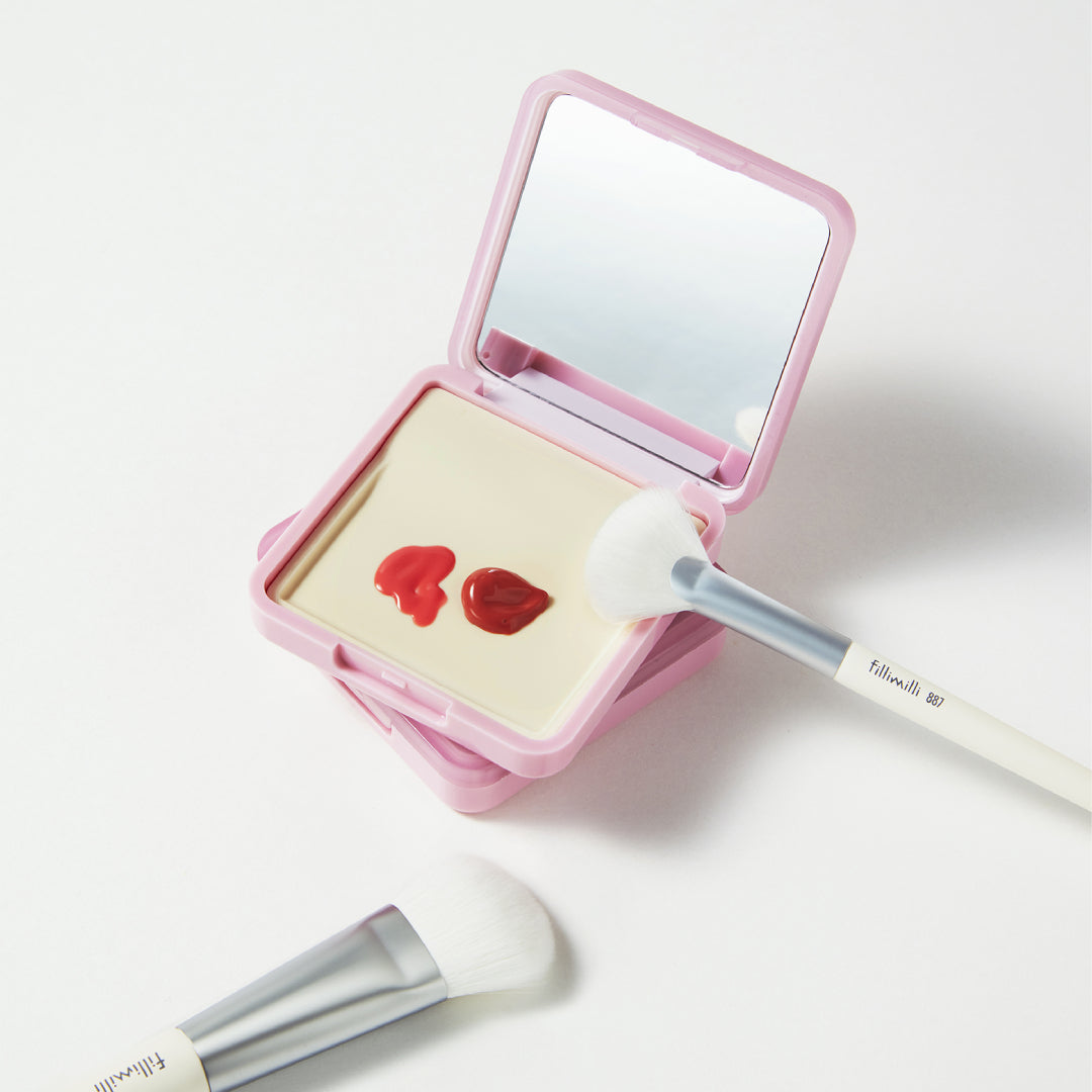 [Fillimilli] Filimili Creamy Blusher Brush 888 (+ compact makeup palette included)