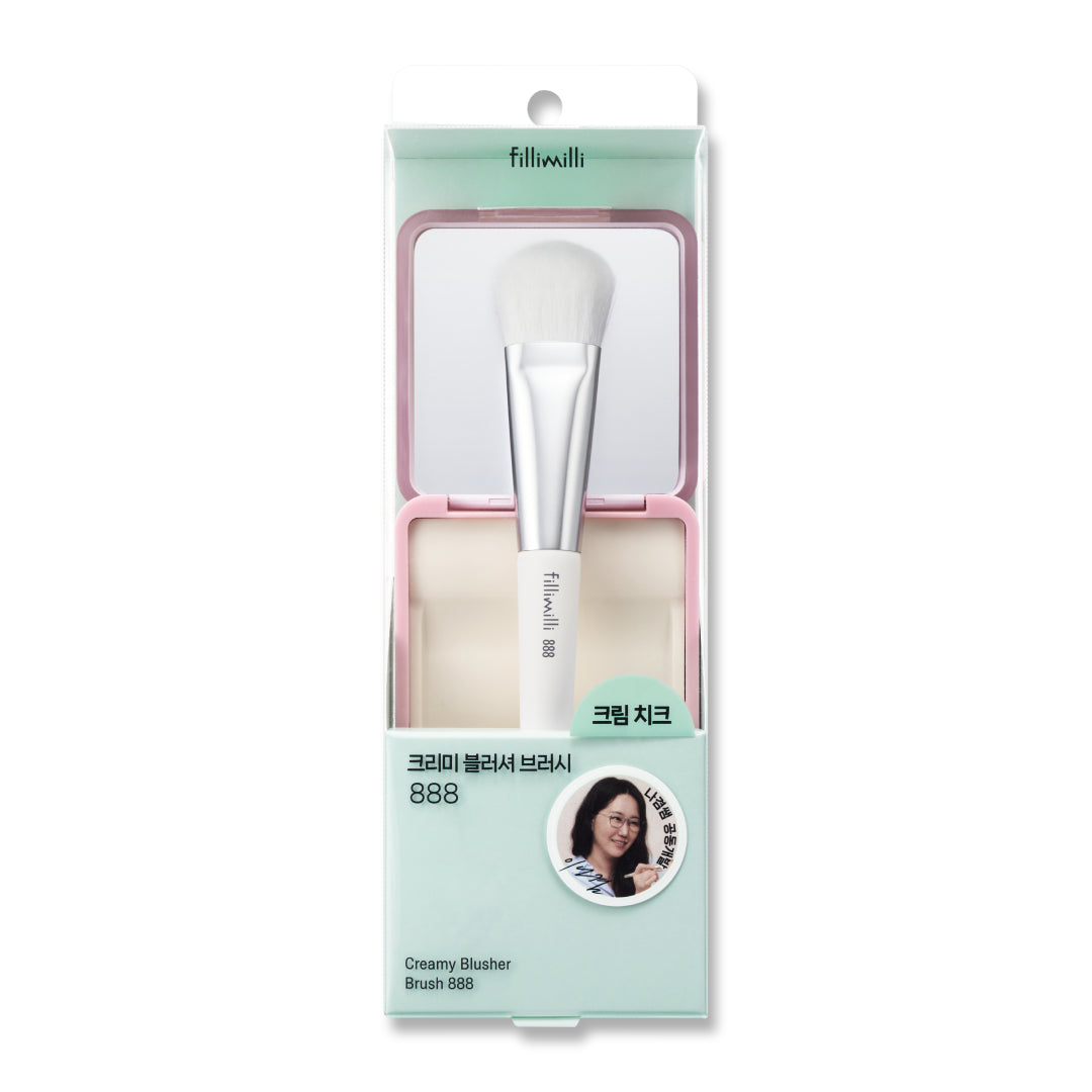 [Fillimilli] Filimili Creamy Blusher Brush 888 (+ compact makeup palette included)