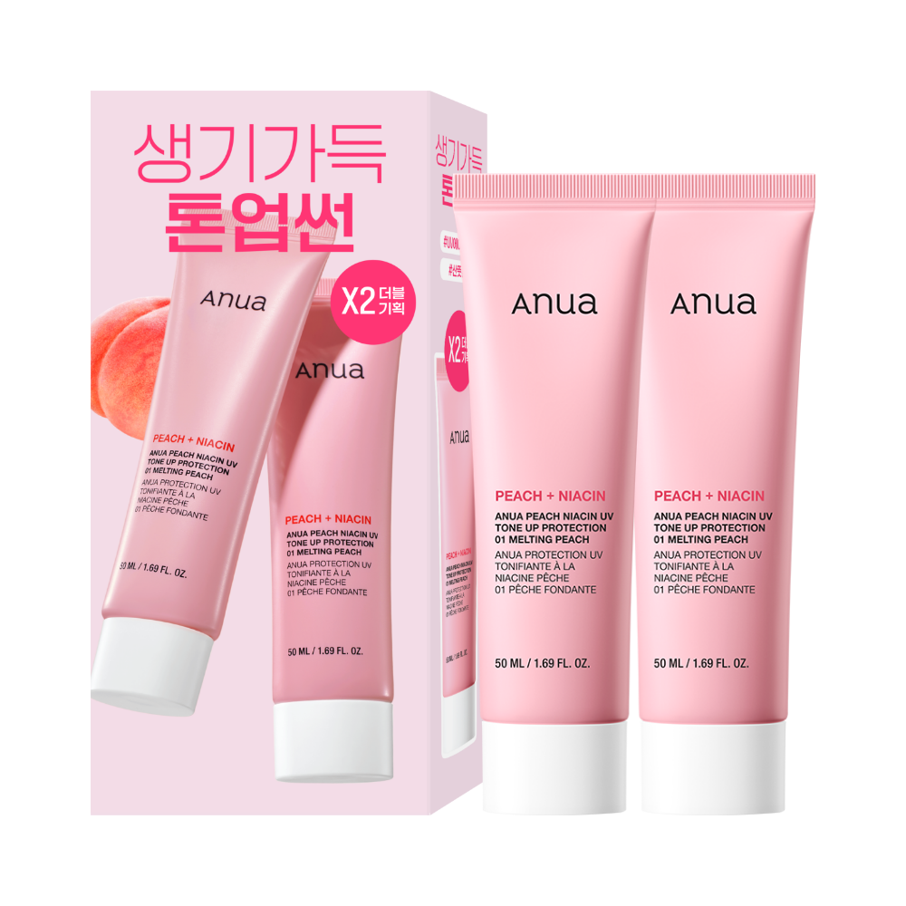 [Anua] Anua Peach Niacin UV Tone-Up Protection 50ml Double Special
