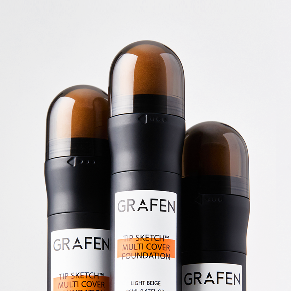 [Grafen] Graphene Tip Sketch Multi Cover Foundation 20ml Plan (+Pack Cleanser 30ml)