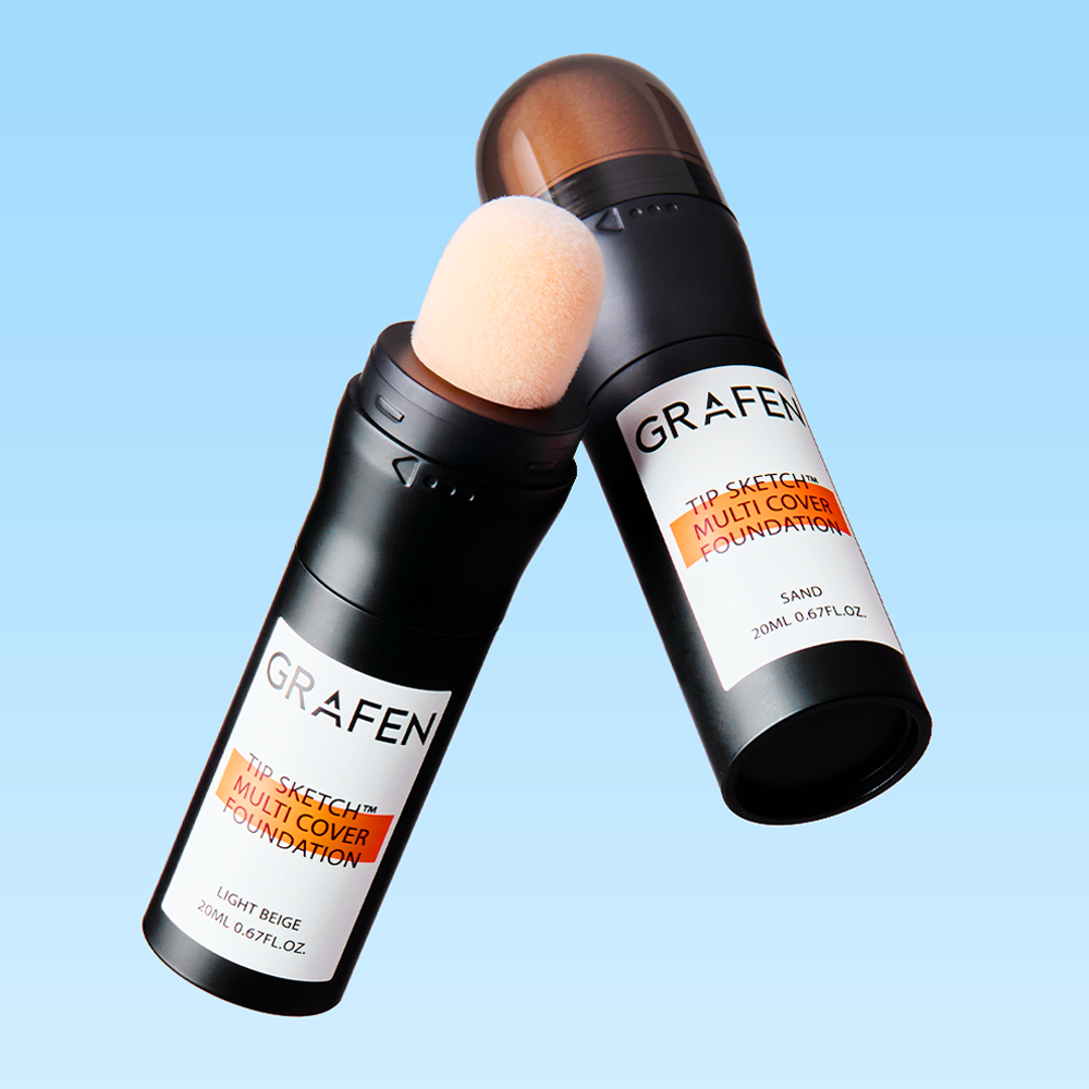 [Grafen] Graphene Tip Sketch Multi Cover Foundation 20ml Plan (+Pack Cleanser 30ml)