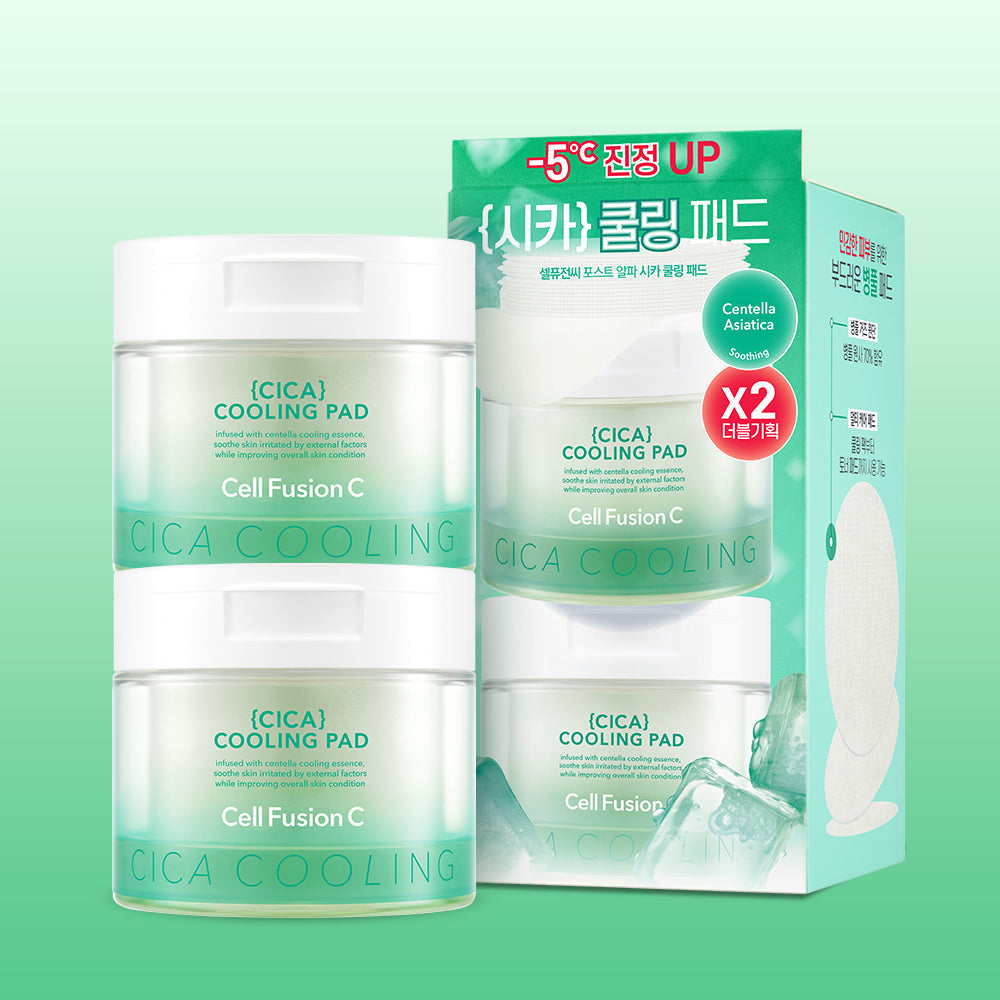[Cell Fusion C] Cellfusion C Post Alpha Cica Cooling Pad 70 sheets double plan