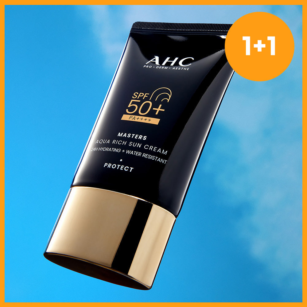 [AHC] AHC Masters Aqua Rich Crème Solaire 50 ml 1+1 Spécial