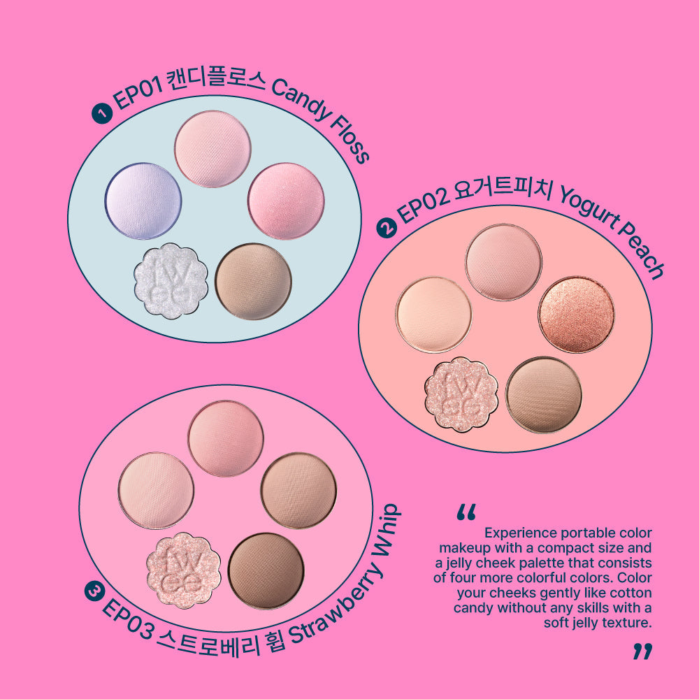 [FWEE] fwee Pocket Eye Palette 5 couleurs