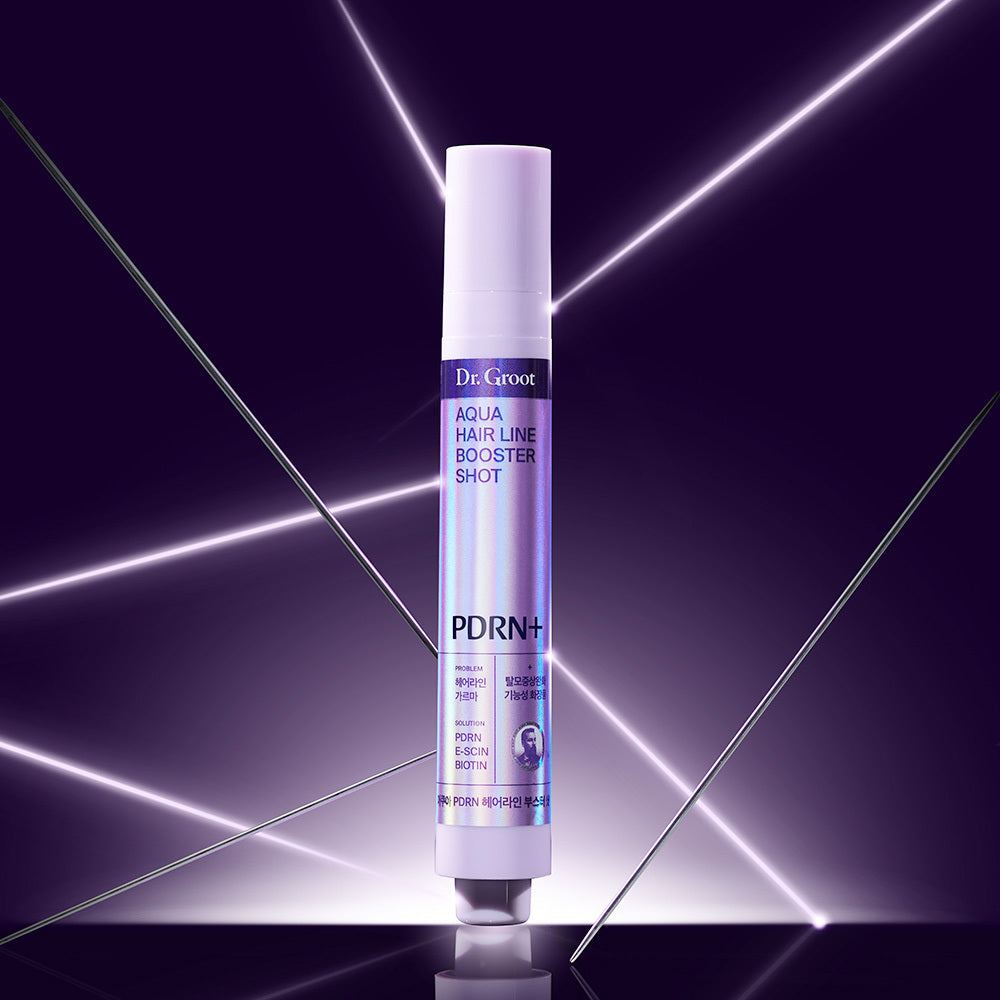 [DRGROOT] Dr. Groot Aqua PDRN Hairline Booster Shot Ampoule 15ml Double Plan/Single Item