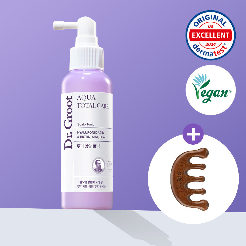 [DRGROOT] Dr. Groot Aqua Scalp Nourishing Tonic 100ml (+ Wood Gua Sha Project)