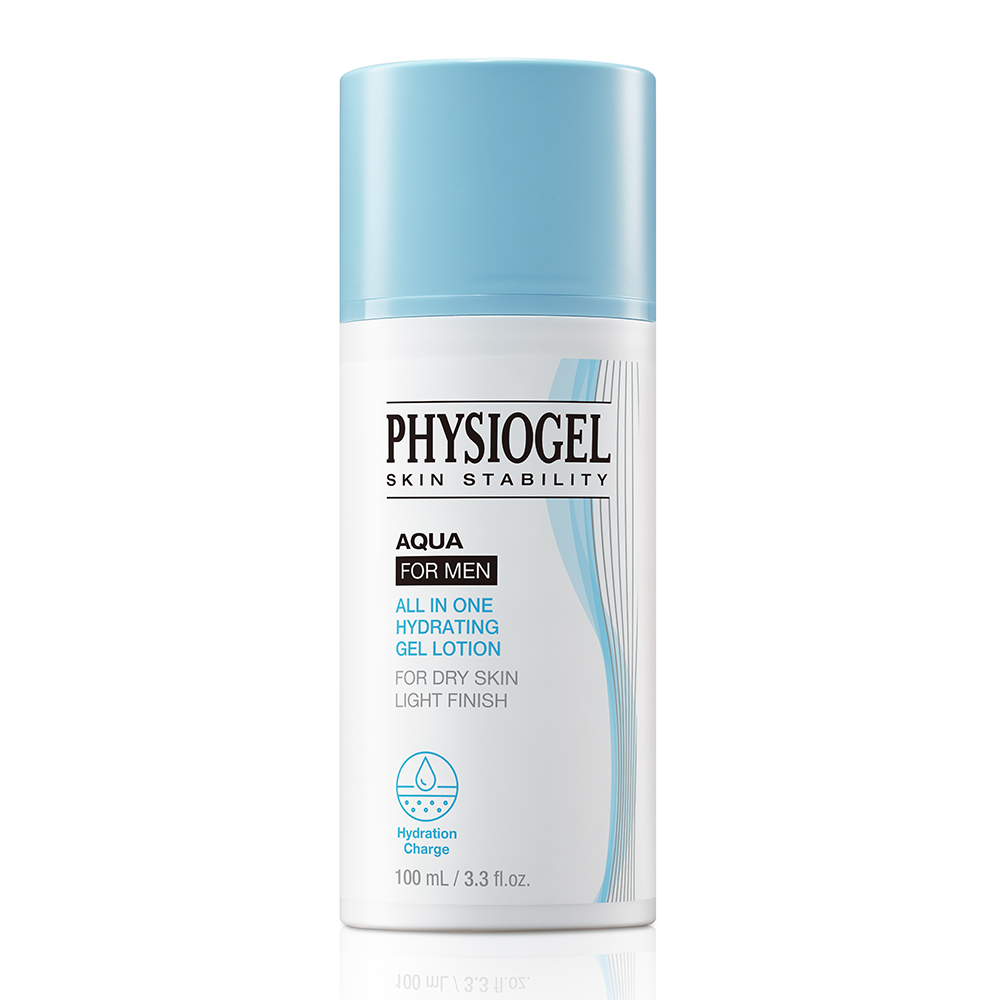 [physiogel] Physiogel Aqua for Men Oil Cut All-in-One 100ml (single item/special)