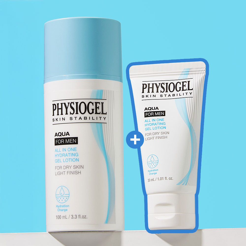 [physiogel] Physiogel Aqua for Men Oil Cut All-in-One 100ml (single item/special)