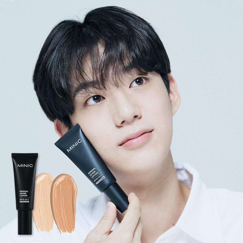 [MINIC] Minik Minimal Cover Lotion 40ml (light beige/natural beige) single item/exclusive project