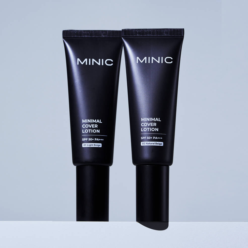 [MINIC] Minik Minimal Cover Lotion 40ml (light beige/natural beige) single item/exclusive project