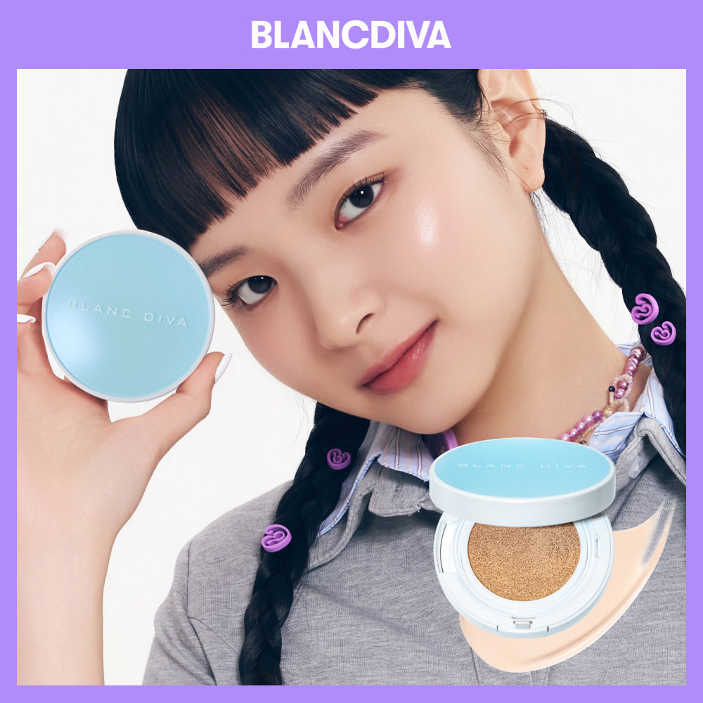 [BLANC DIVA] Blandiva Water Velvet Cushion 13g, 3 types (main product + refill)