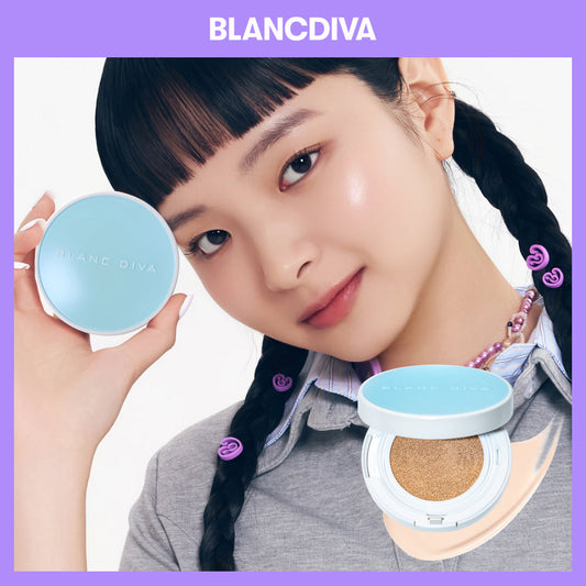 [BLANC DIVA] Blandiva Water Velvet Cushion 13g, 3 types (main product + refill)