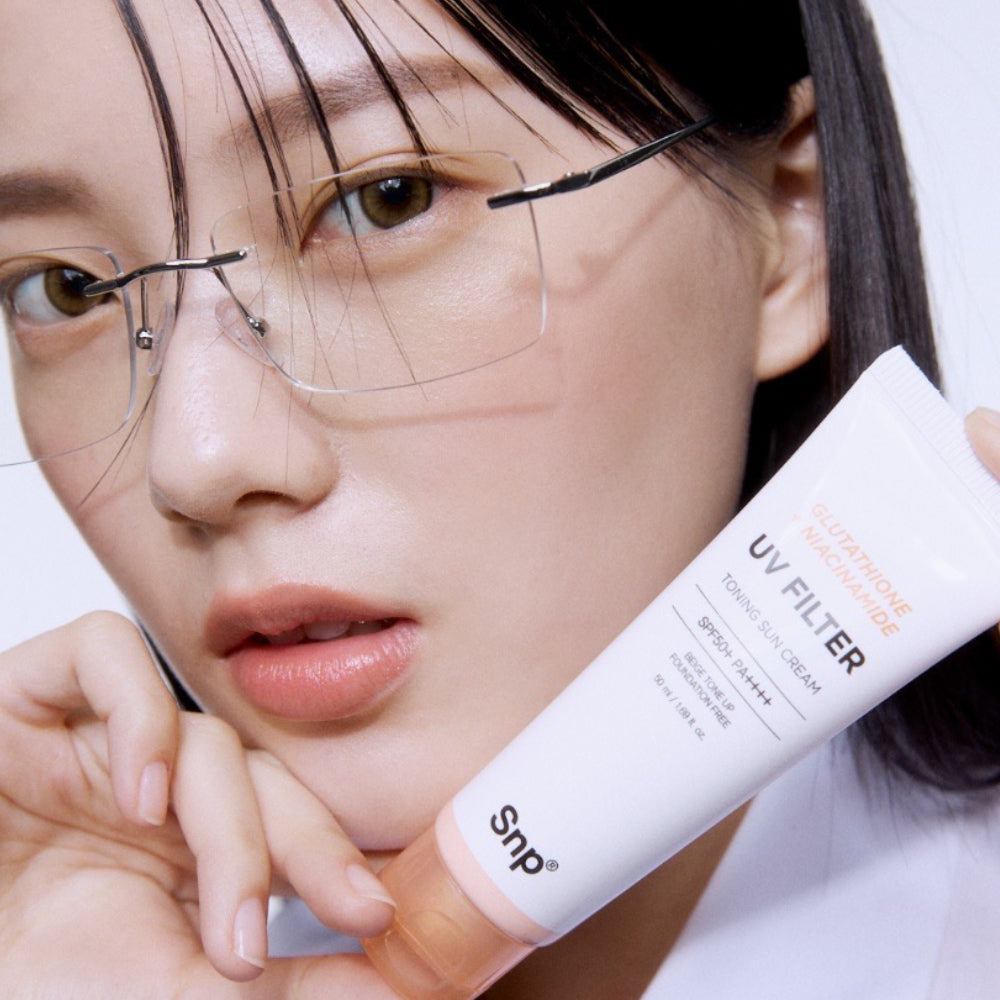 [snp] SNP Glutathione Niacinamide UV Filter Toning Sun Cream 50ml (+20ml)