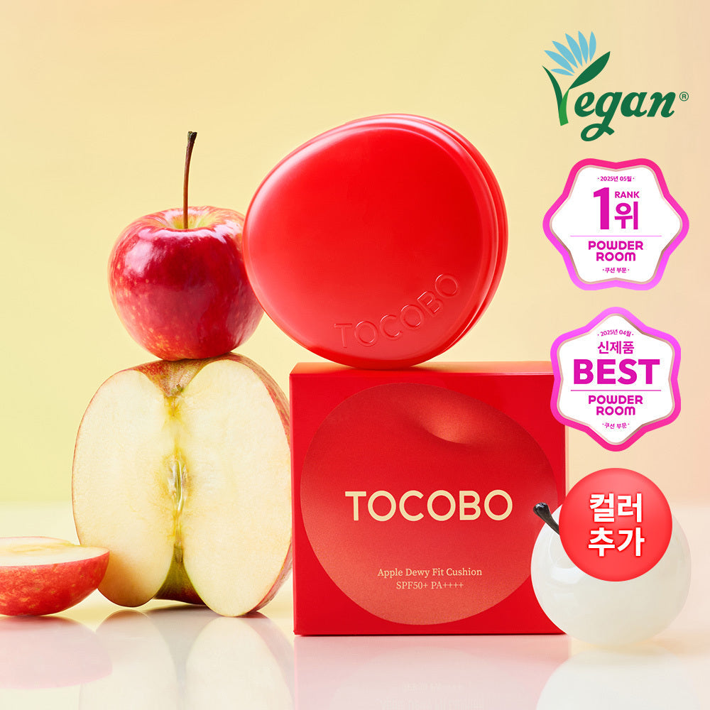 [TOCOBO] トコボ アップルデューイフィットクッション (本体/リフィルセット)