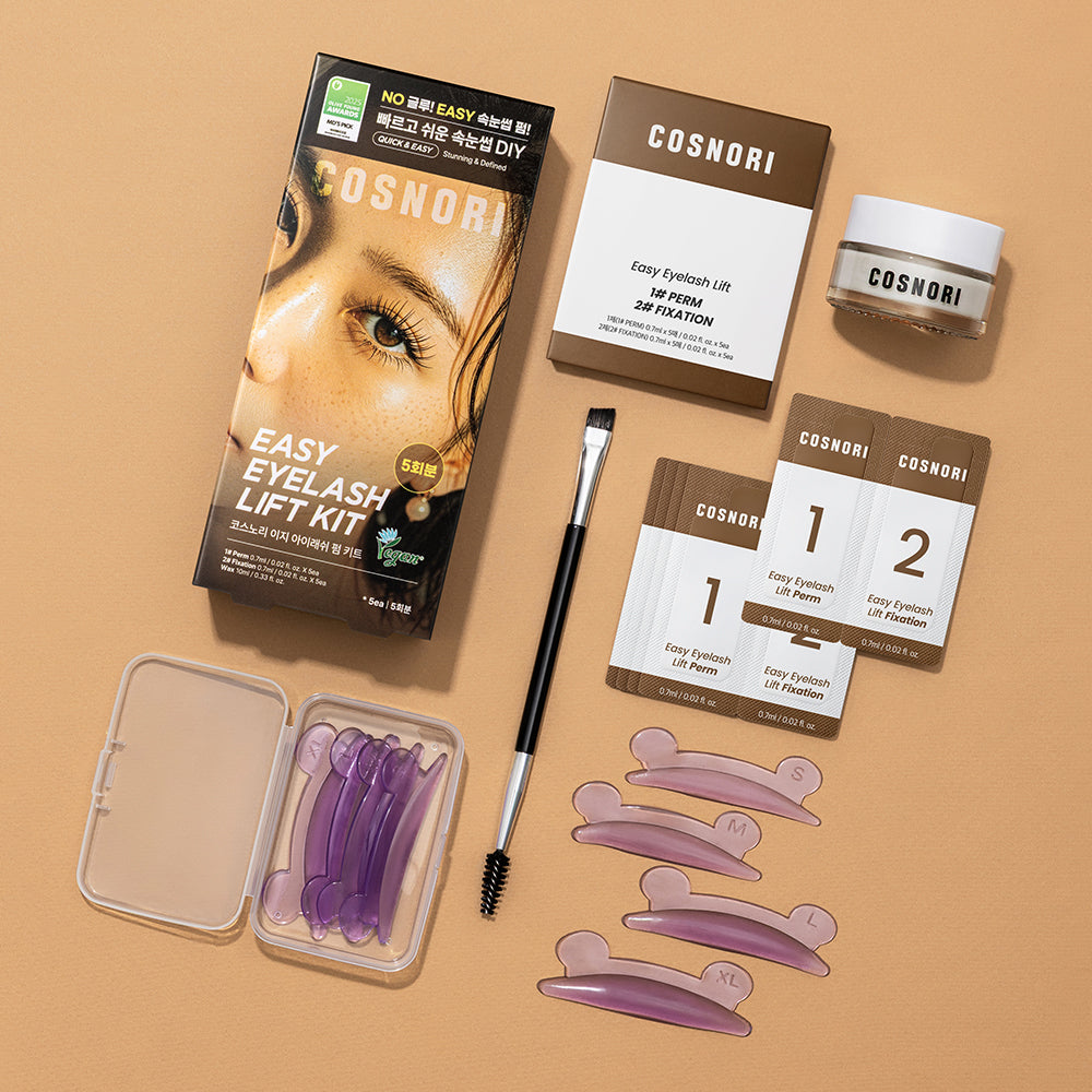 [COSNORI] COSNORI Easy Eyelash Eyelash Perm Kit 5 servings (single item/special)