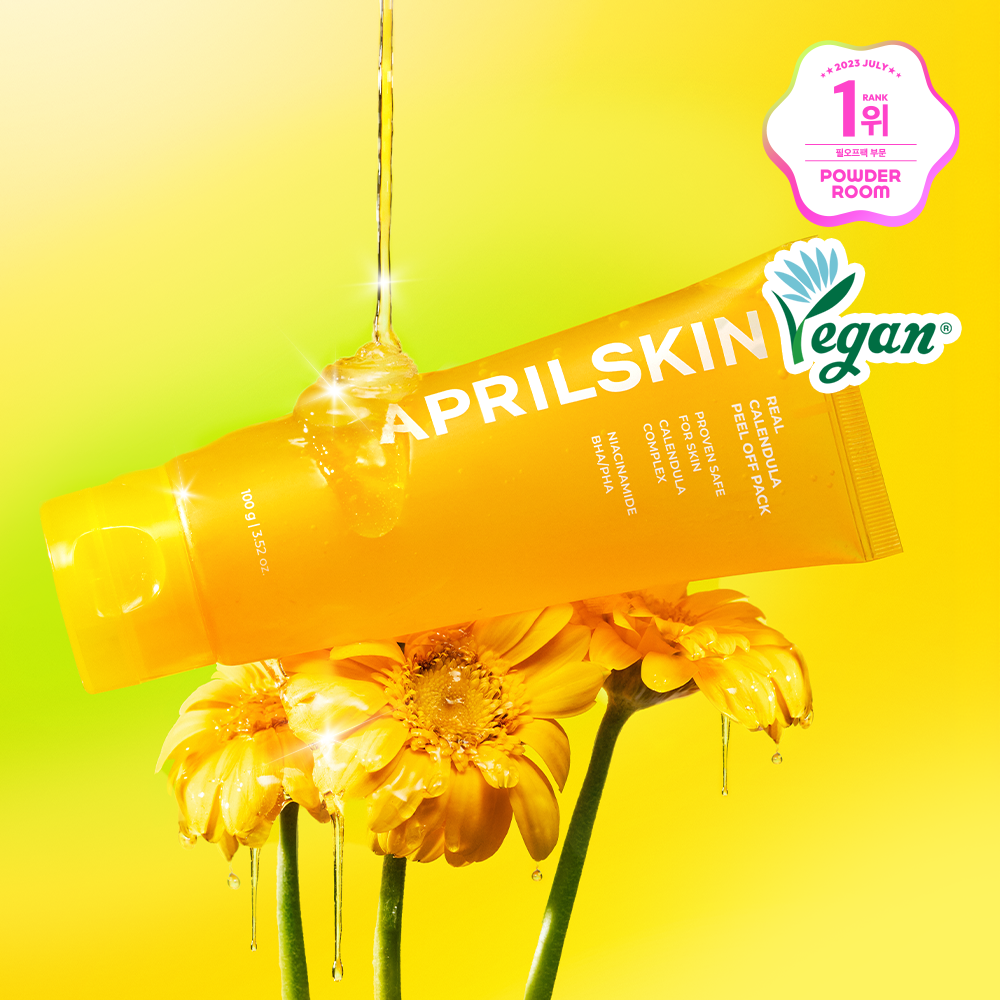 [April Skin] April Skin リアルカレンデュラピールオフパック ダブルスペシャルセット (100g+100g)
